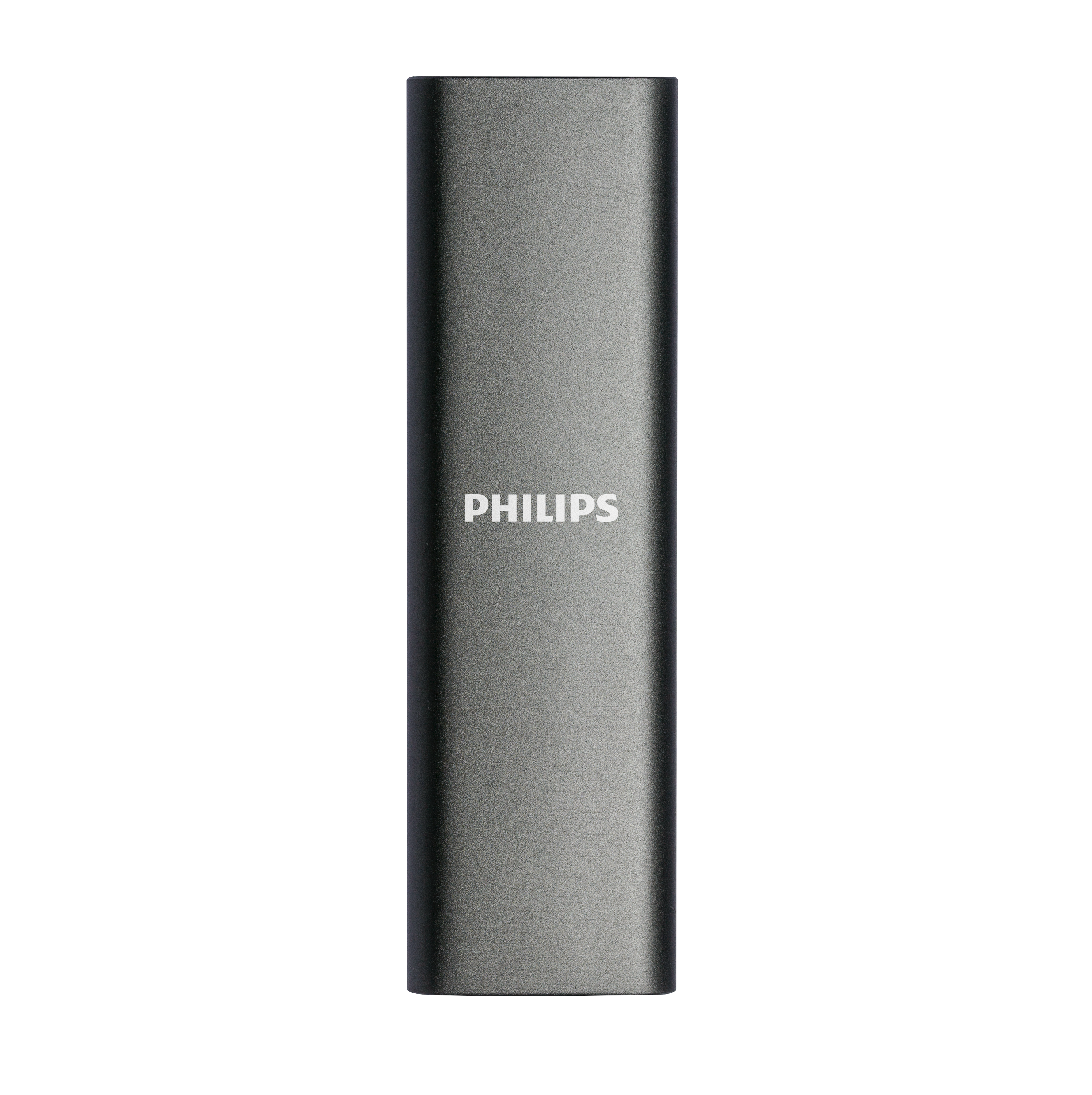 PHILIPS Portable Festplatte extern, 2,5 3.2, FM50SS030P/00, Zoll, SSD USB-C Schwarz SSD, 500 GB