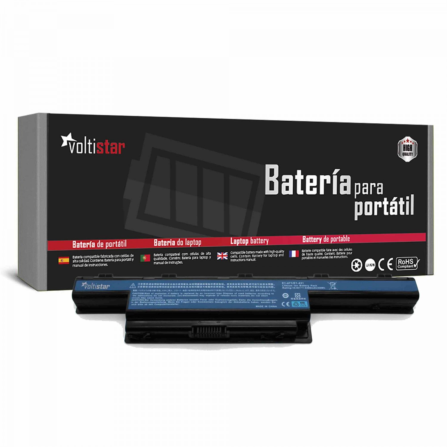 Batería para portátil - VOLTISTAR Acer