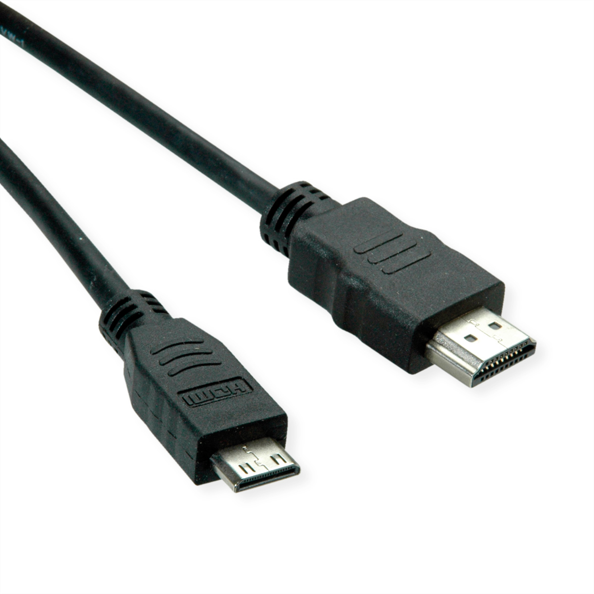 ROLINE GREEN HDMI High Speed HDMI - Mini mit Ethernet, Ethernet with ST Speed HDMI Kabel ST High Mini Kabel HDMI