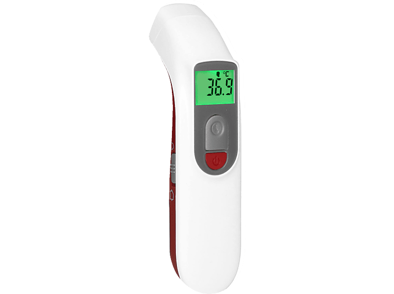 Infrarot-Thermometer ALECTO der BC38 an Stirn) (Messart: