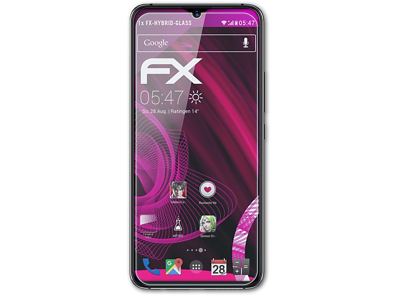 S3 FX-Hybrid-Glass Pro) ATFOLIX Schutzglas(für UMiDigi