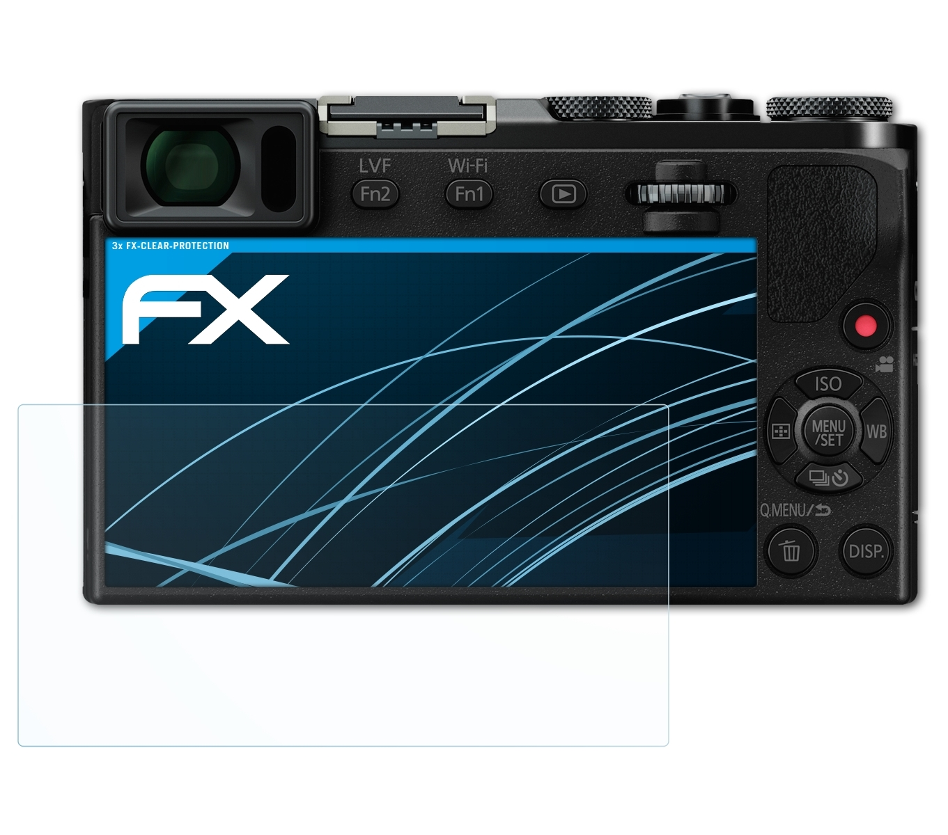 Panasonic DMC-GM5) ATFOLIX Lumix FX-Clear Displayschutz(für 3x