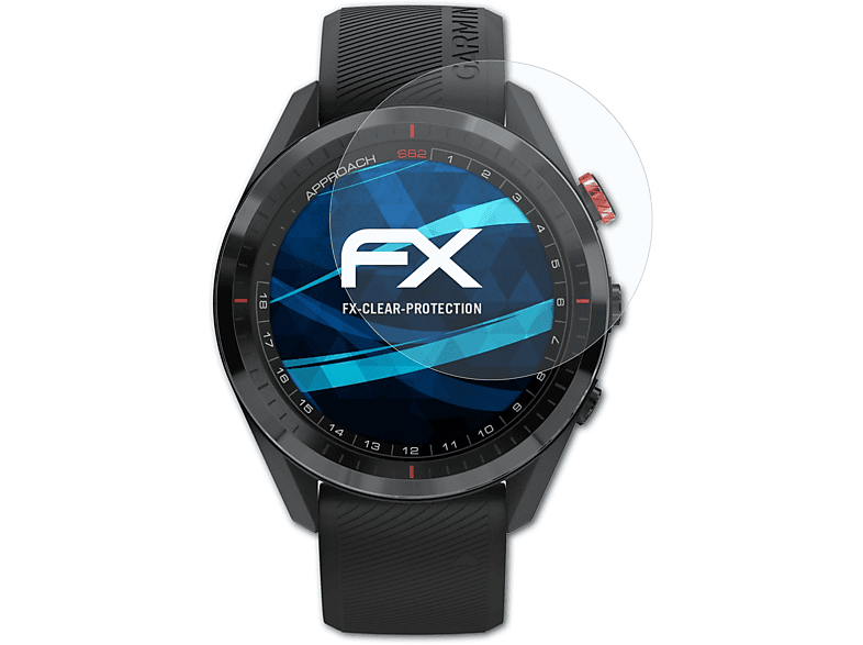 3x FX-Clear Displayschutz(für Garmin S62) Approach ATFOLIX