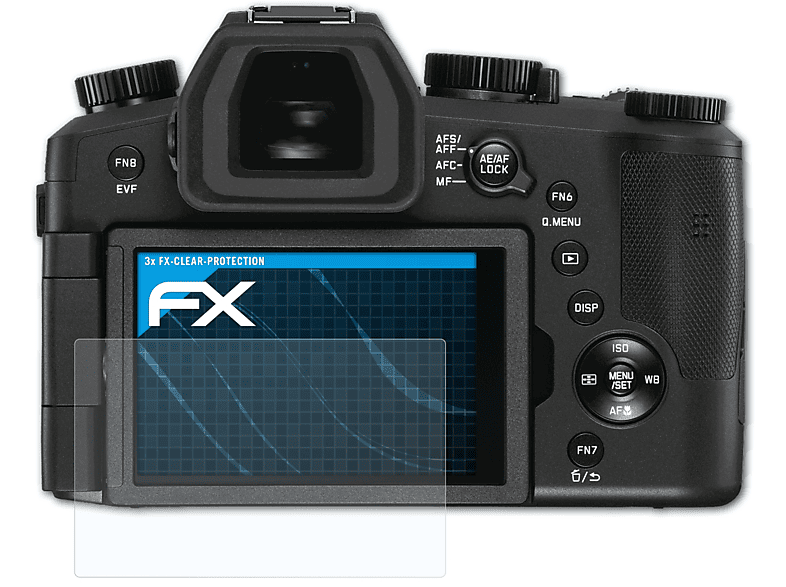 Leica Displayschutz(für 5) 3x V-Lux FX-Clear ATFOLIX