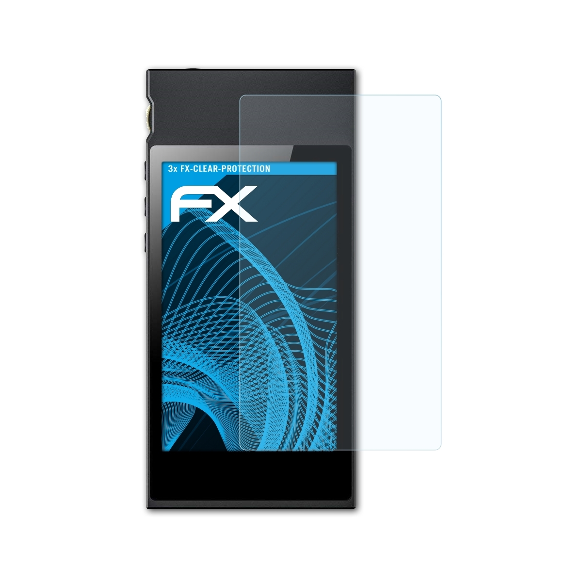 ATFOLIX 3x FX-Clear Displayschutz(für FiiO M7)