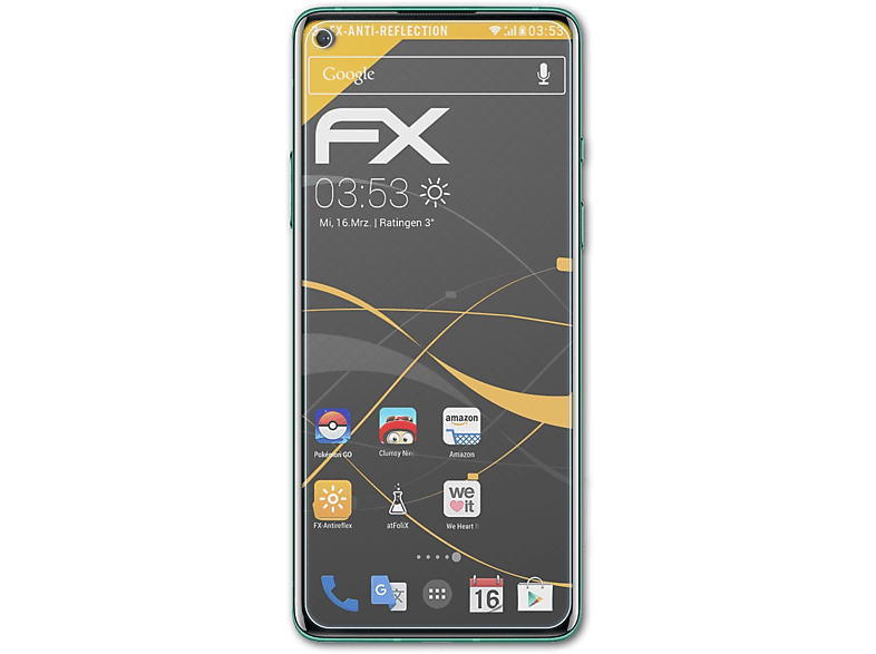 ATFOLIX 3x FX-Antireflex Displayschutz(für OnePlus 8)