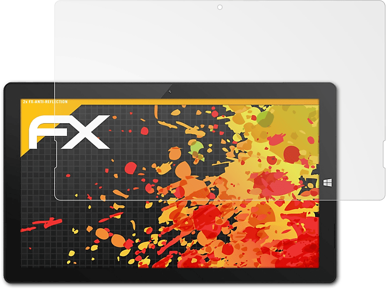 ATFOLIX 2x FX-Antireflex Displayschutz(für T13B) Trekstor Primetab