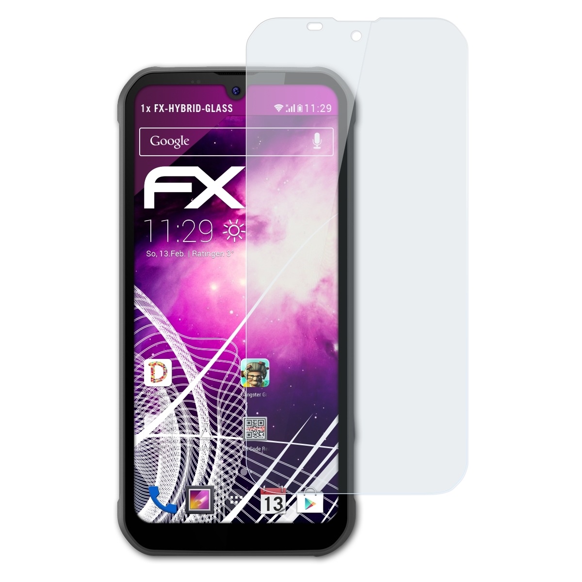 FX-Hybrid-Glass Gigaset Schutzglas(für GX290) ATFOLIX