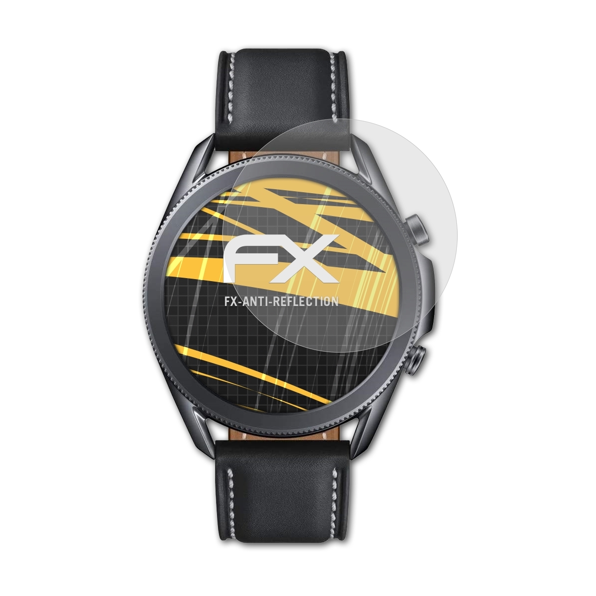 FX-Antireflex 3 Samsung Watch (45mm)) Displayschutz(für ATFOLIX 3x Galaxy