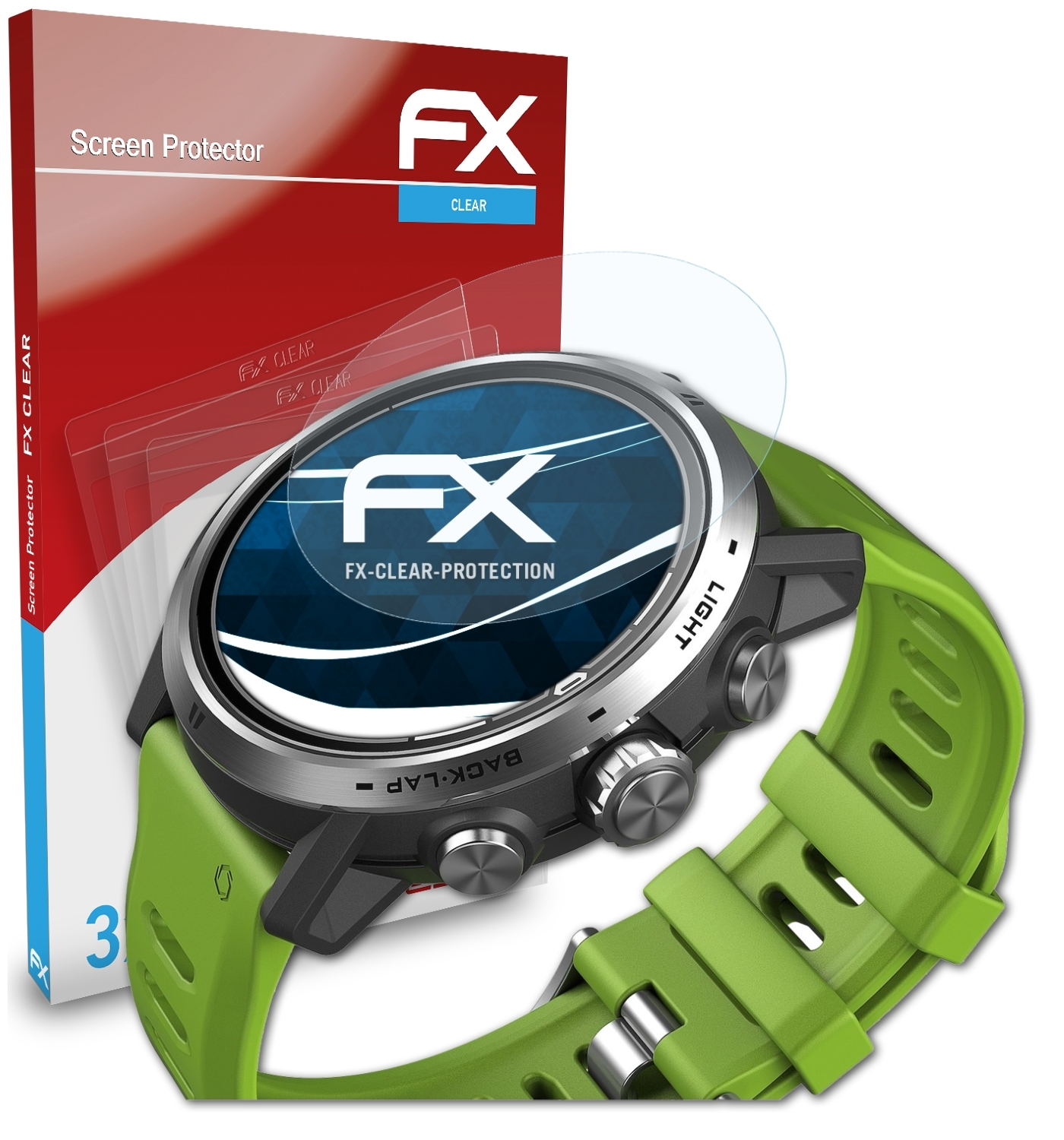 Apex ATFOLIX Coros FX-Clear Pro) Displayschutz(für 3x
