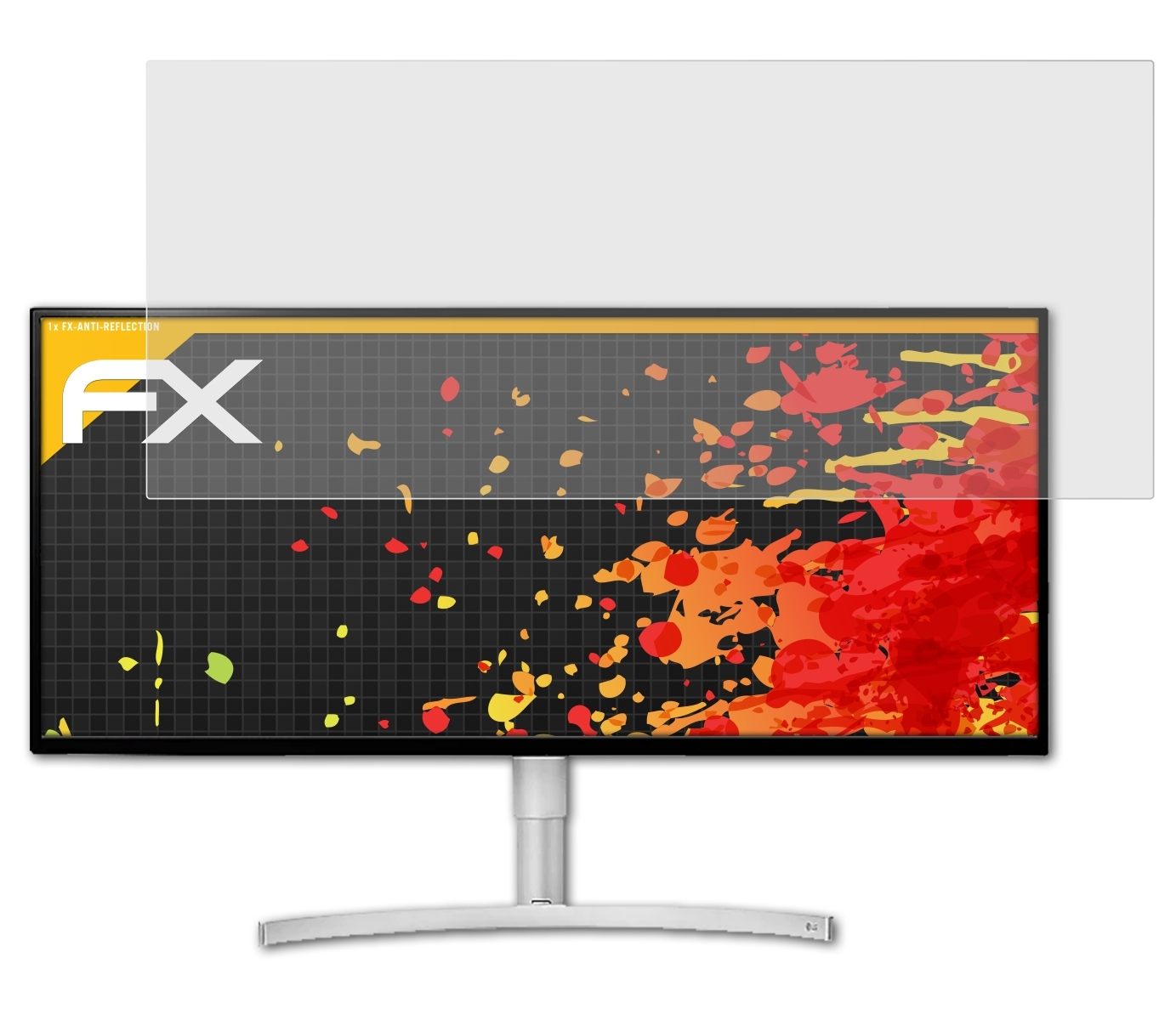 ATFOLIX FX-Antireflex Displayschutz(für LG 34WK95U-W)