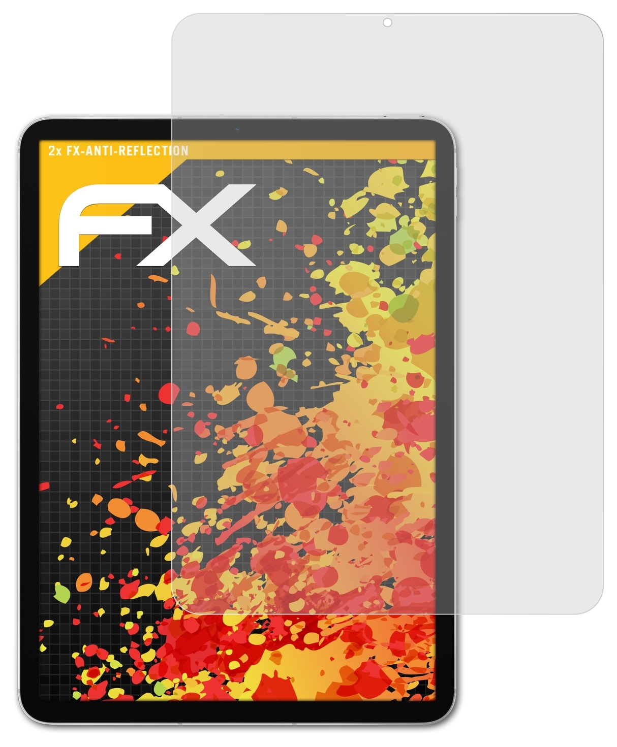 ATFOLIX Apple (2020)) 2x Displayschutz(für iPad Air FX-Antireflex