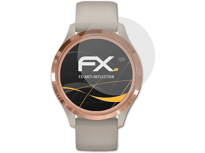 FX-Antireflex 3x Garmin Displayschutz(für ATFOLIX Vivomove 3s)