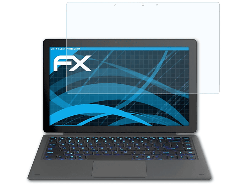 ATFOLIX FX-Clear Displayschutz(für KNote Pro) X 2x Alldocube