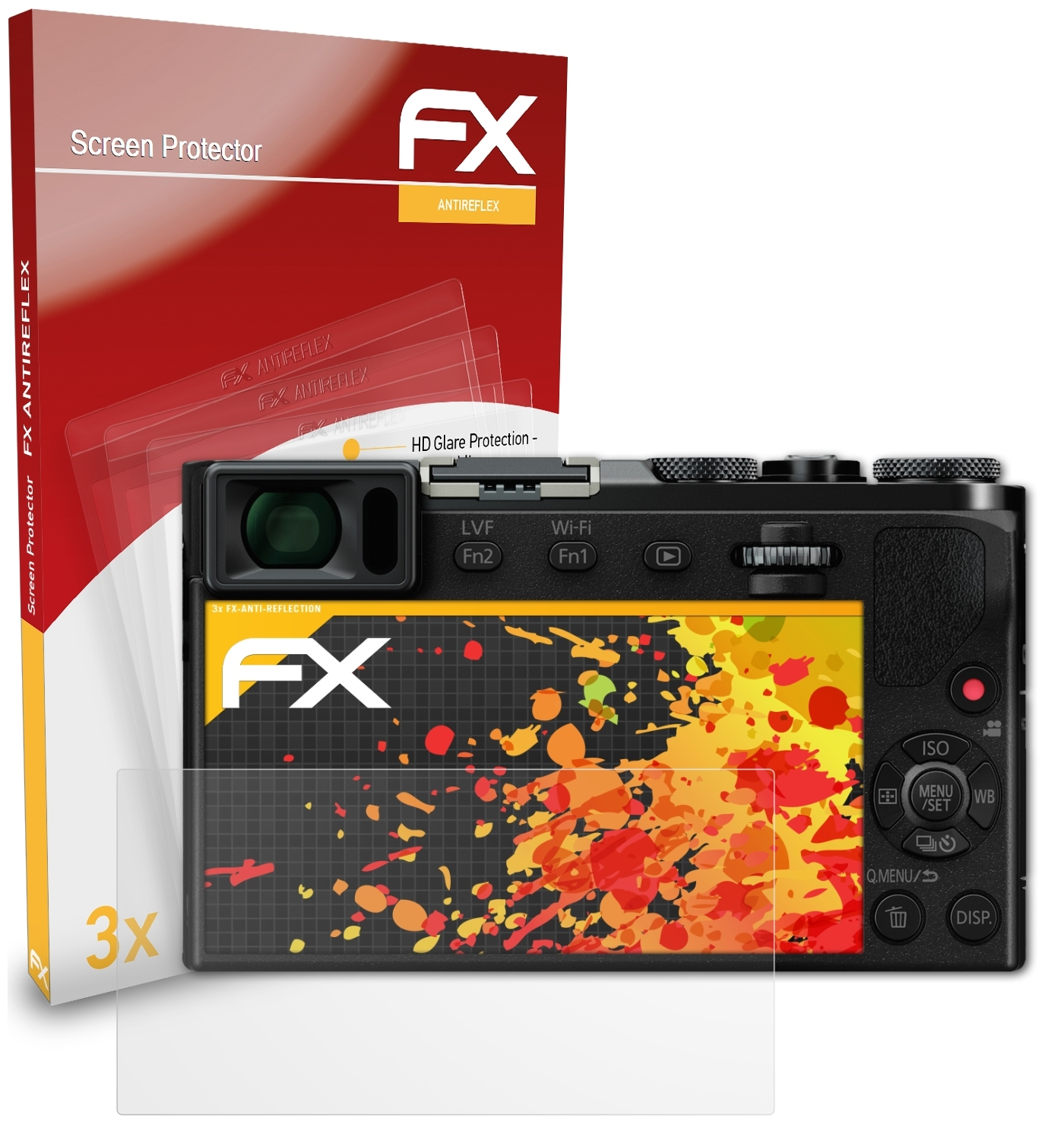 FX-Antireflex DMC-GM5) ATFOLIX 3x Lumix Panasonic Displayschutz(für