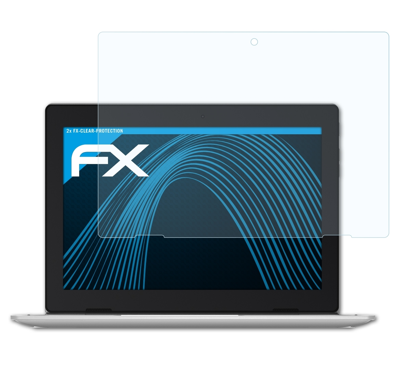 FX-Clear ATFOLIX Lenovo (10 inch)) 2x IdeaPad D330 Displayschutz(für