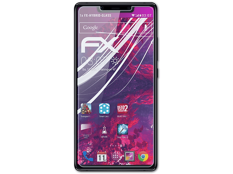 ATFOLIX FX-Hybrid-Glass Schutzglas(für Xiaomi Mi 8 SE)