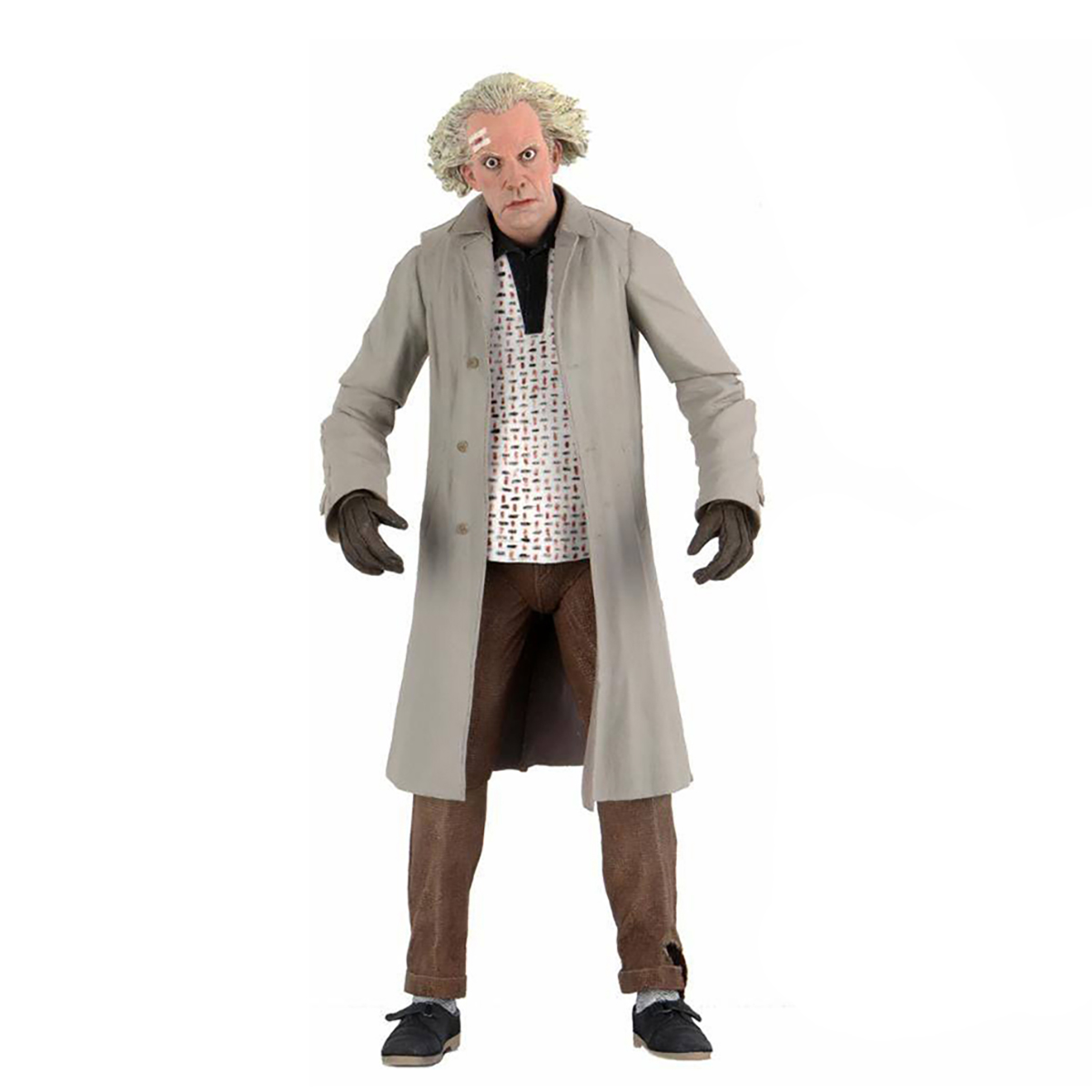 NECA Zurück Zukunft Action Doc 18 cm die in Figur: Brown Actionfigur Ultimate