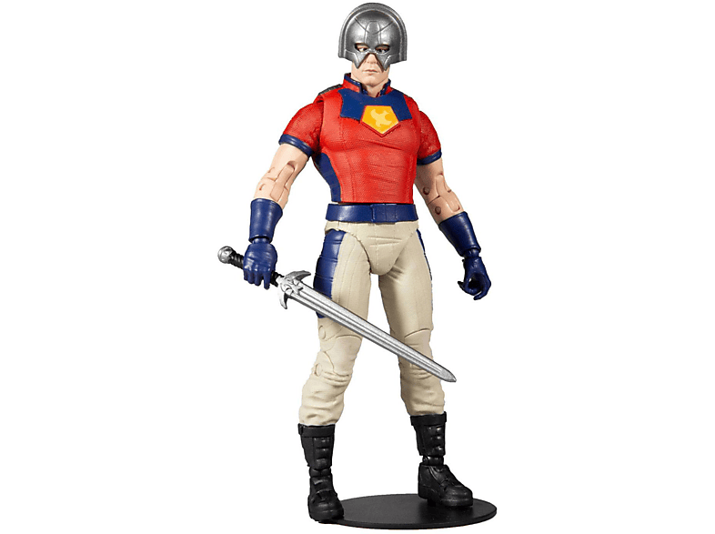 MCFARLANE TOYS DC Comic Suicide Squad 18 cm Action Figur: Peacemaker (Build A Actionfigur) Actionfigur