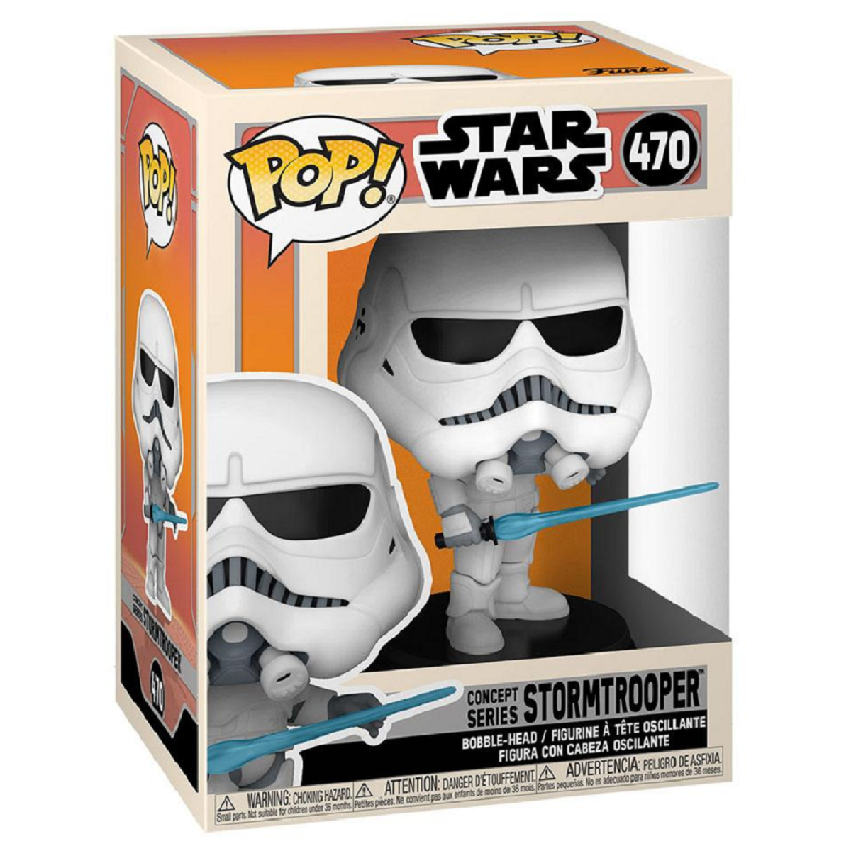 9 POP! Wars Star Stormtrooper cm Wackelkopf-Figur