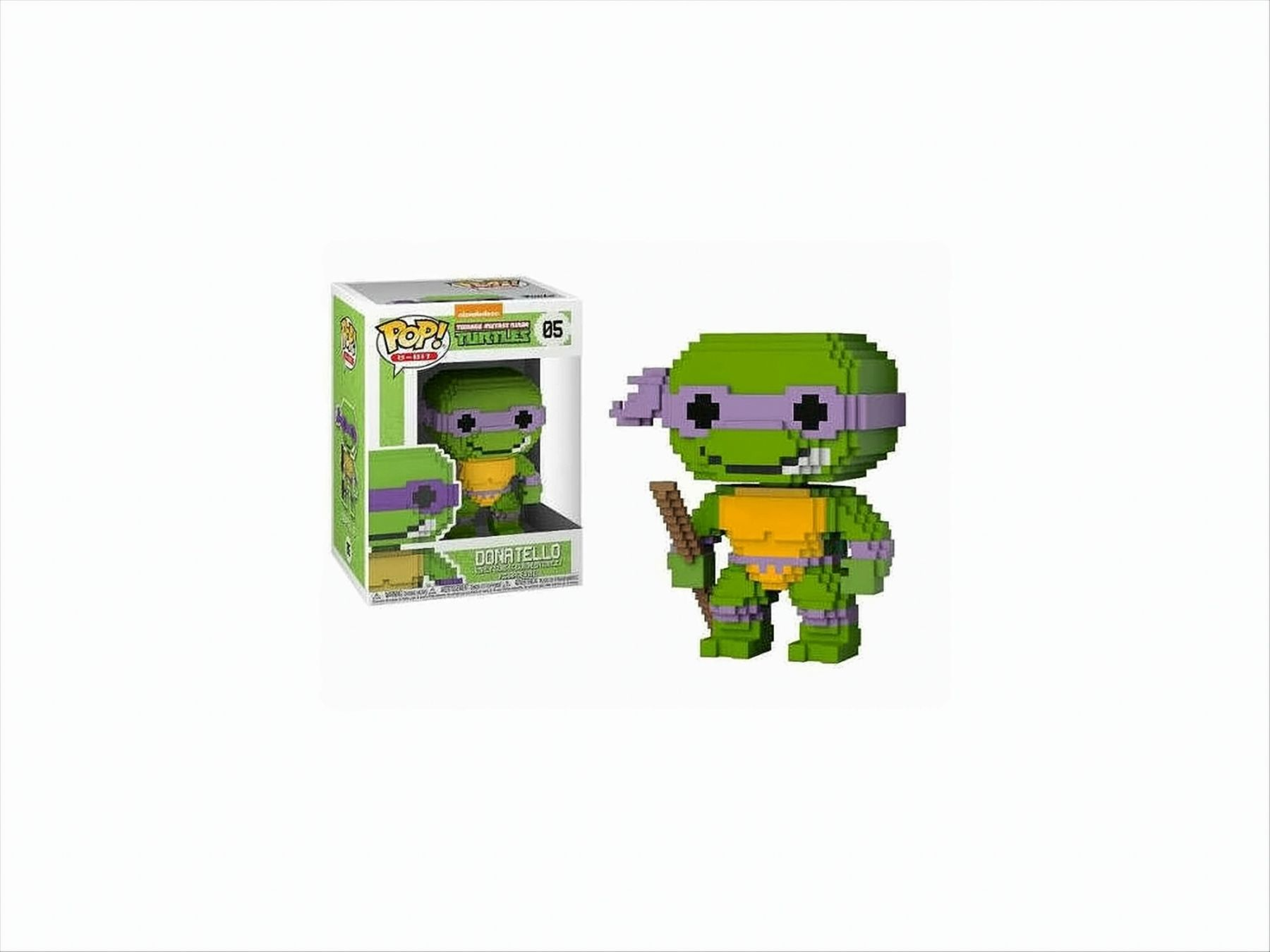 Ninja 8-BIT Turtles Mutant Donatello POP TMNT Funko - Teenage