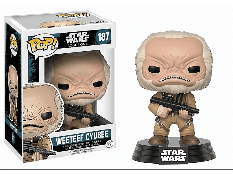 - Rogue Pop Weeteef Funko Wars Star - 9cm Cyubee One