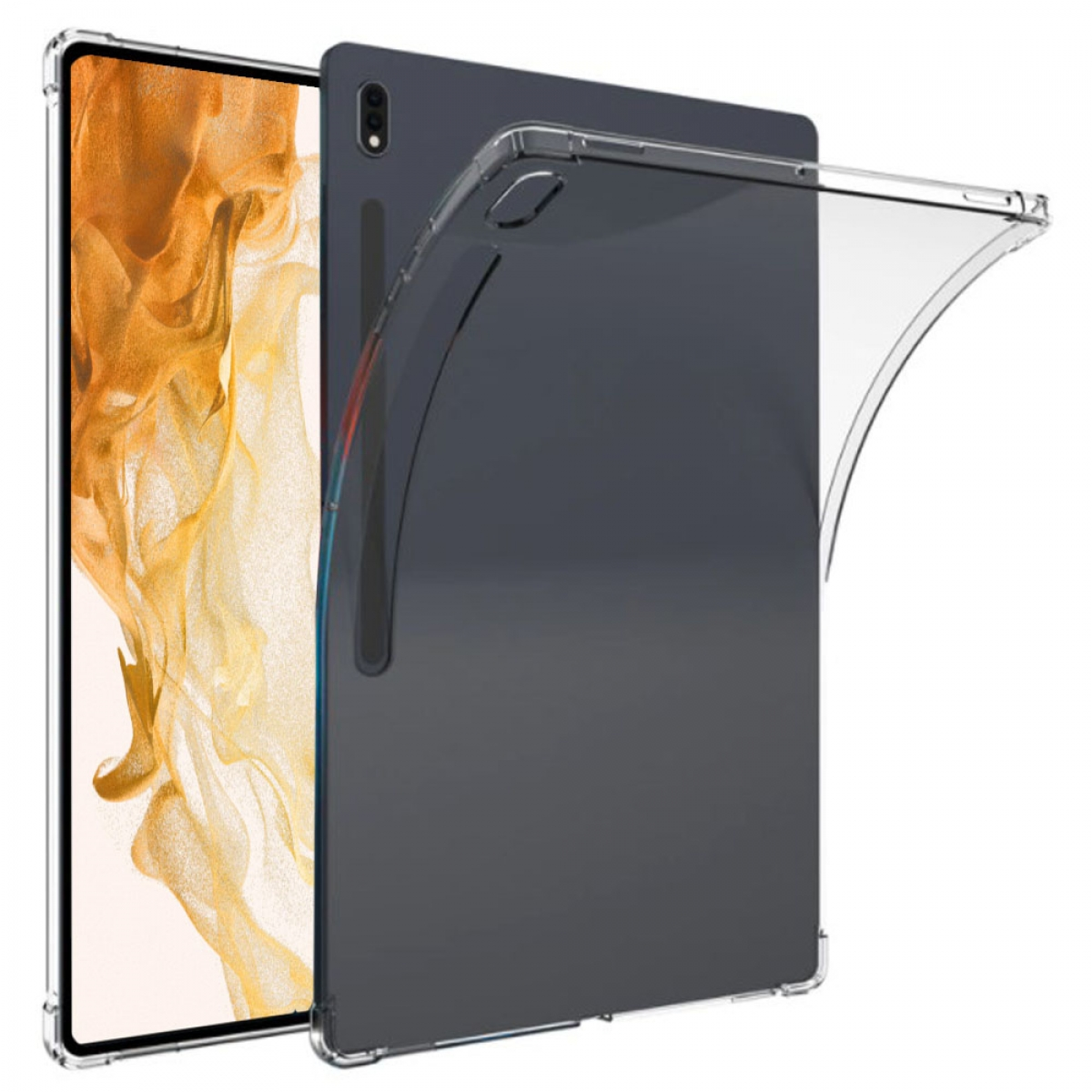 Tablethülle Backcover Shockproof Transparent CASEONLINE Samsung für Urethan, Thermoplastisches