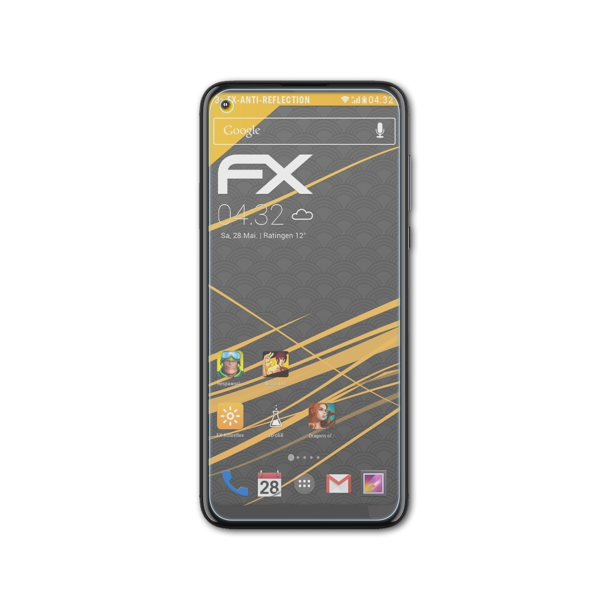 Moto fast) FX-Antireflex ATFOLIX 3x G Motorola Displayschutz(für