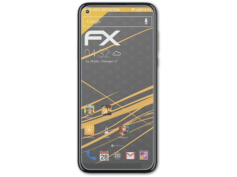 Verkaufsladen ATFOLIX 3x FX-Antireflex Displayschutz(für fast) Moto G Motorola