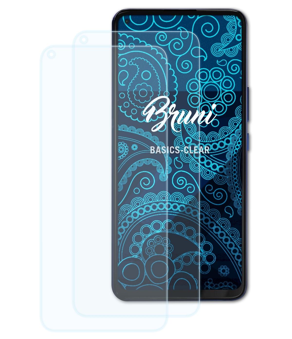 2x Basics-Clear Mobile Schutzfolie(für BRUNI G5) Nuu
