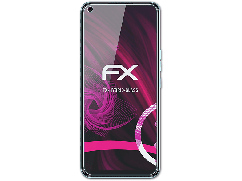 ATFOLIX FX-Hybrid-Glass Schutzglas(für Tecno Camon 16)