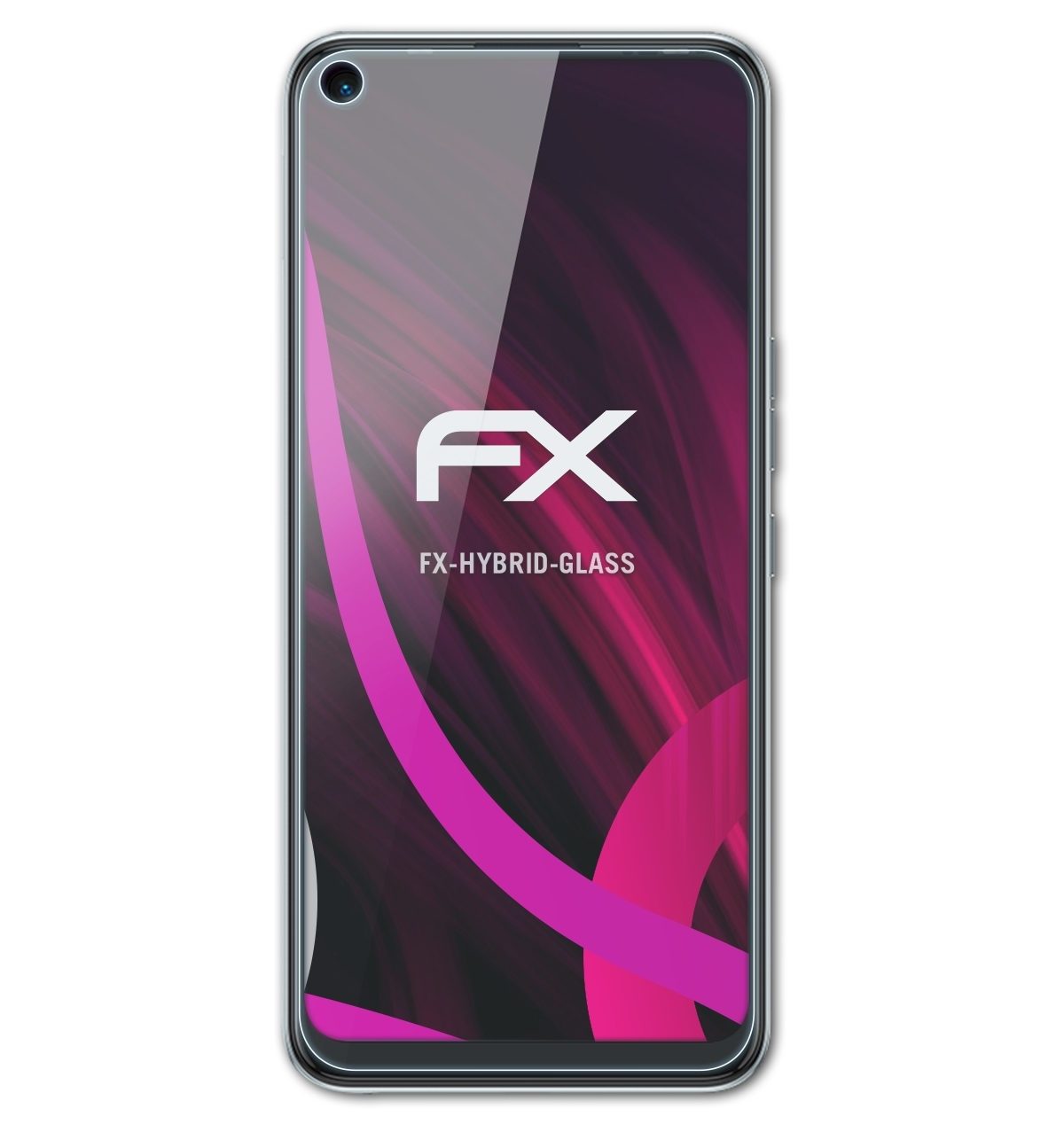 ATFOLIX FX-Hybrid-Glass Schutzglas(für Tecno Camon 17)