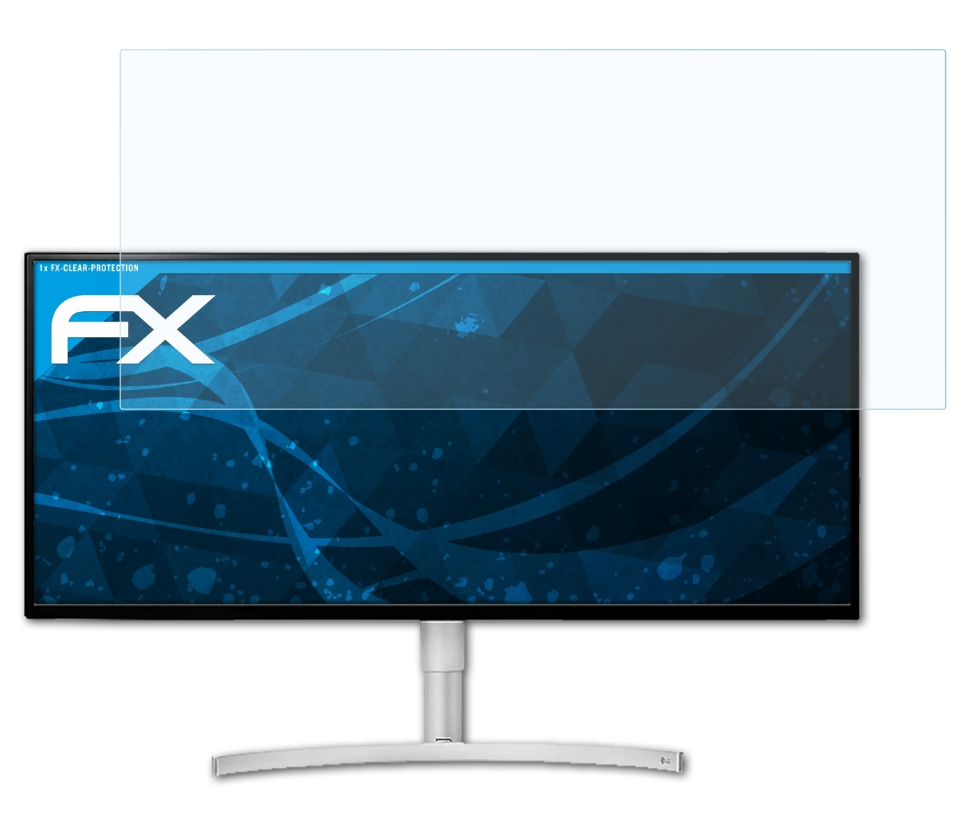 34WK95U-W) FX-Clear Displayschutz(für LG ATFOLIX