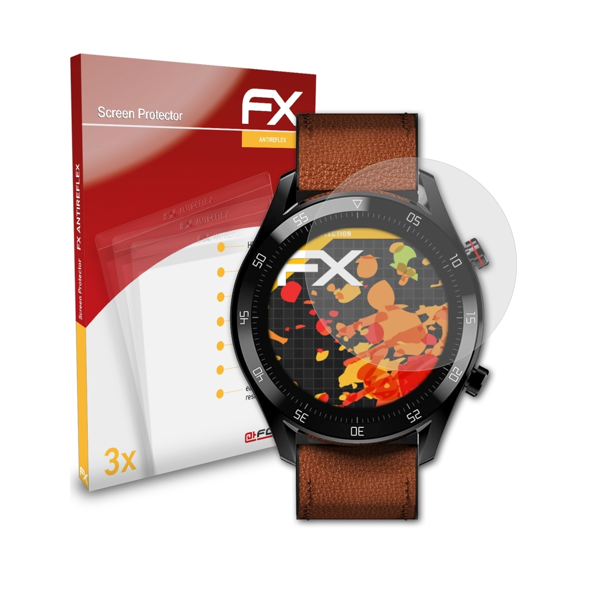 Displayschutz(für GSW8) FX-Antireflex 3x ATFOLIX Gionee