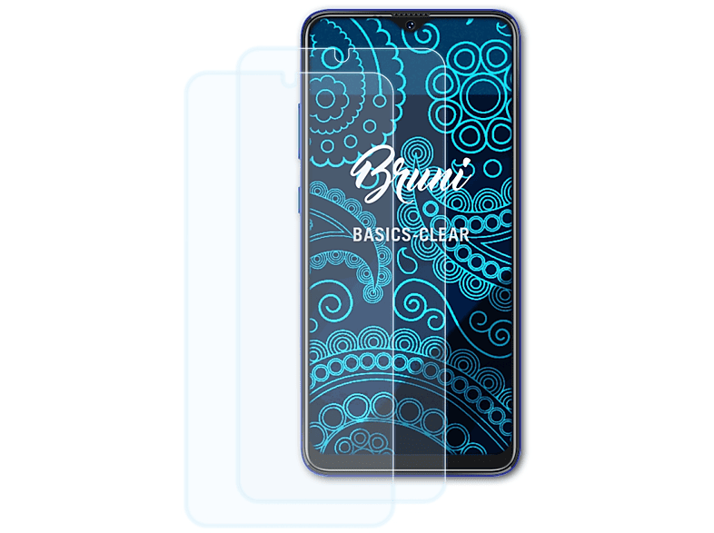 BRUNI 2x Basics-Clear Schutzfolie(für Hotwav Pearl K3) | Displayschutzfolien & Gläser