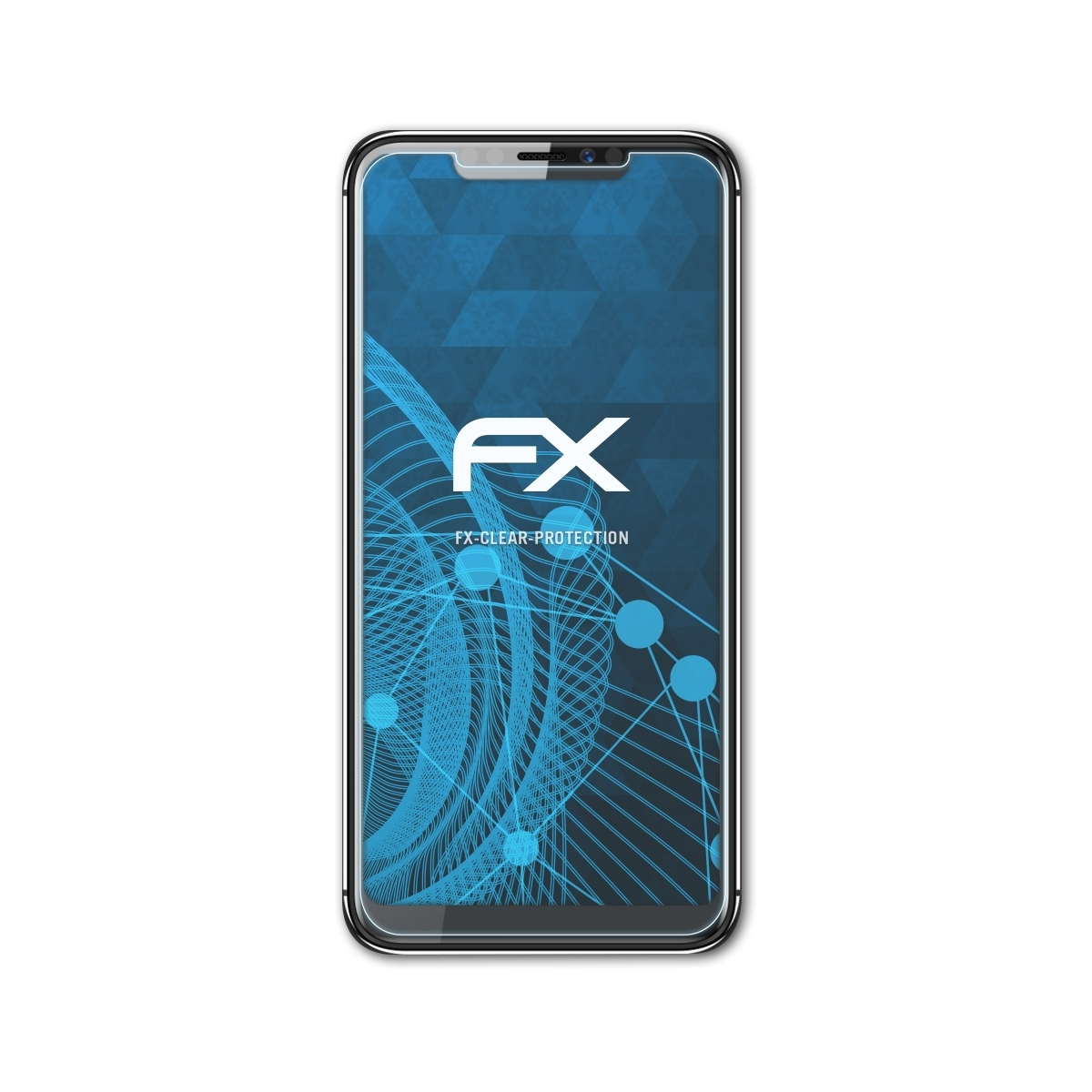 ATFOLIX 3x Hotwav Displayschutz(für FX-Clear Max) Symbol