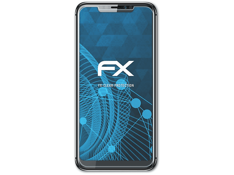 ATFOLIX FX-Clear 3x Max) Hotwav Symbol Displayschutz(für