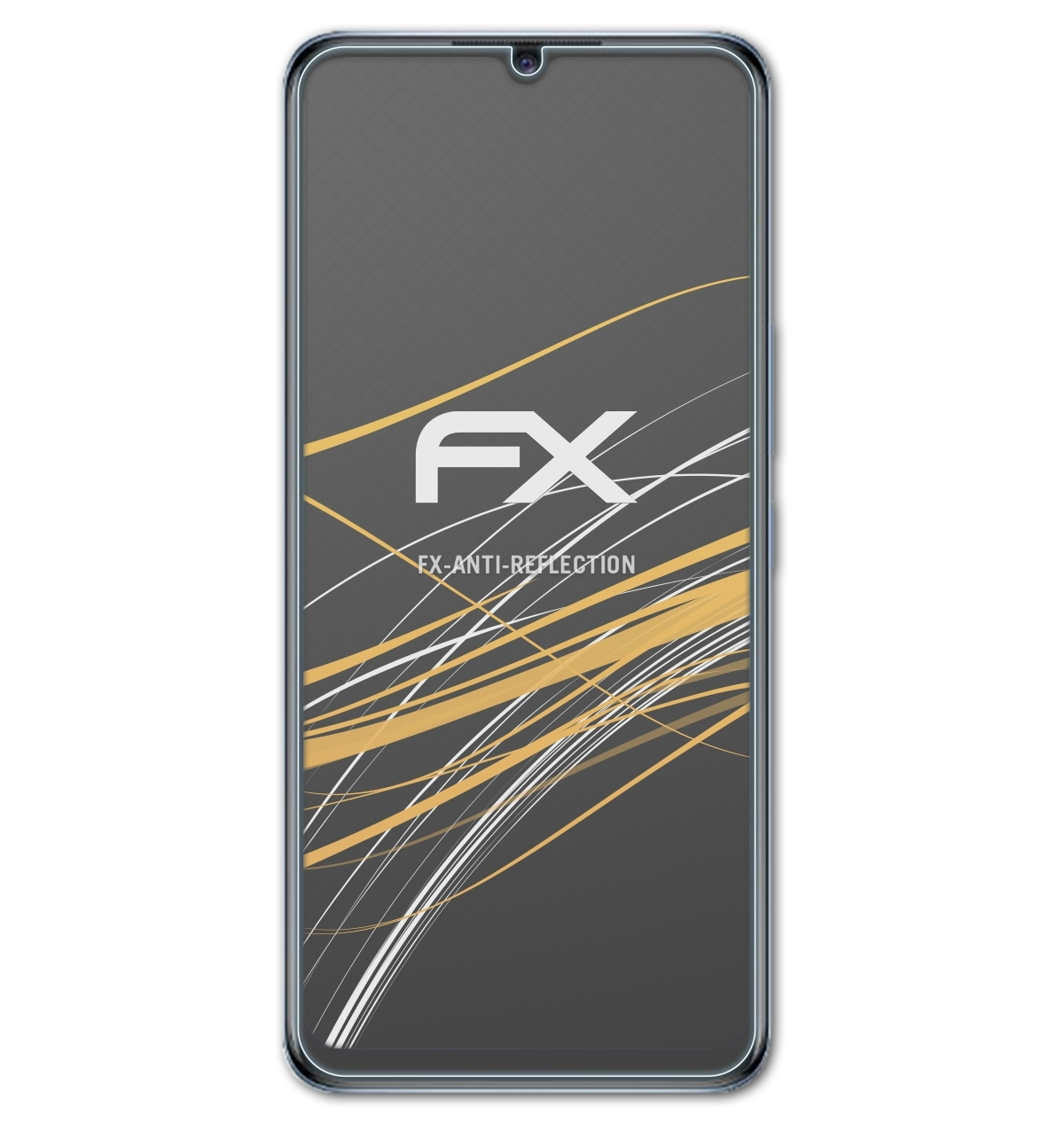 ATFOLIX 3x FX-Antireflex Y71t) Displayschutz(für Vivo