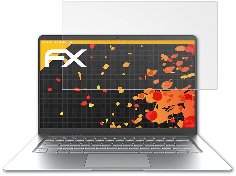 ATFOLIX Displayschutz(für S5 2x EZbook Jumper FX-Antireflex 8G)