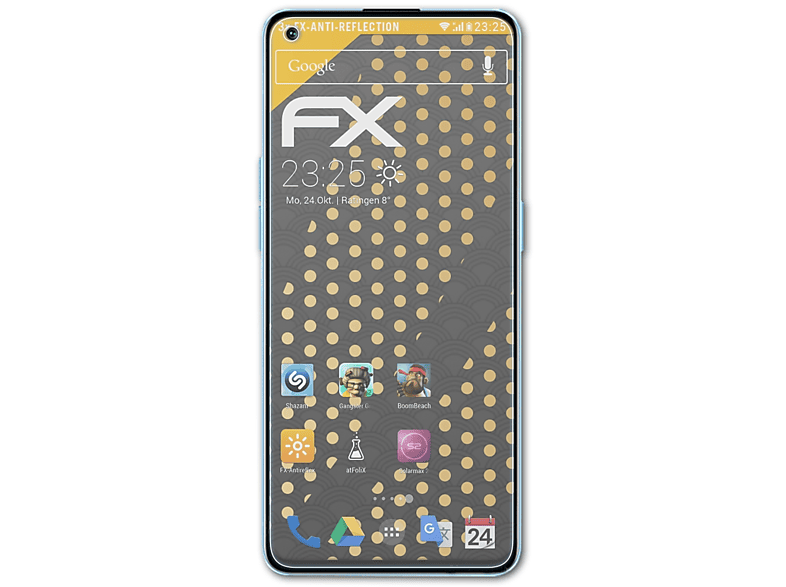 ATFOLIX 3x FX-Antireflex Displayschutz(für 5G) Reno7 Oppo