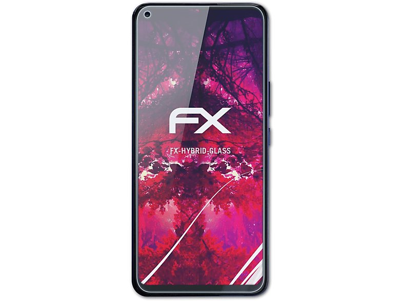 ATFOLIX FX-Hybrid-Glass Schutzglas(für Nuu Mobile G5)