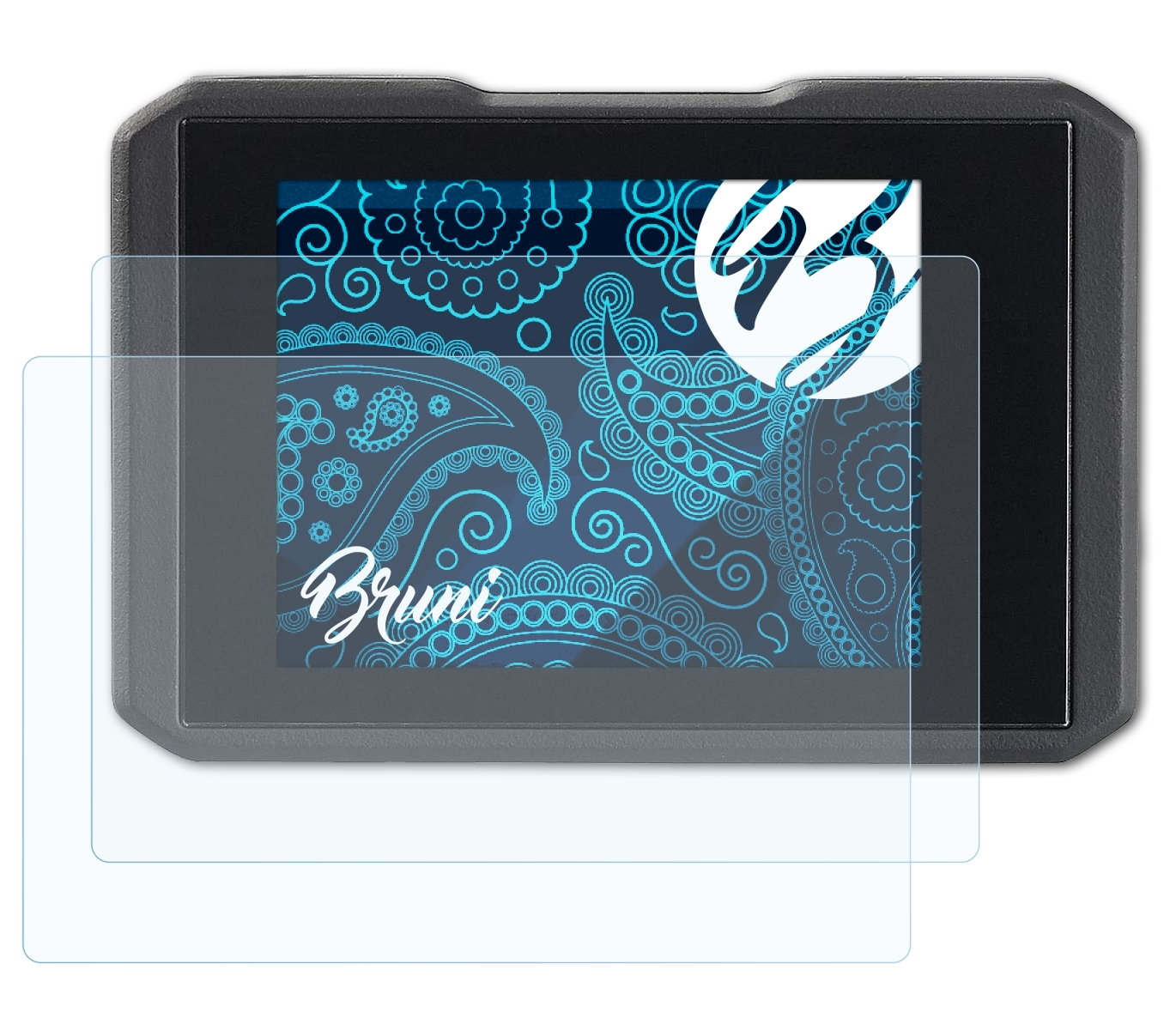 BRUNI 2x Basics-Clear Schutzfolie(für NX6101-944) Somikon