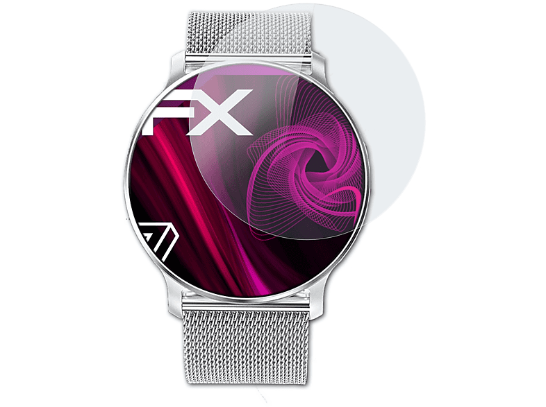 ATFOLIX FX-Hybrid-Glass Schutzglas(für TagoBee ny03) | Smartwatch Schutzfolien & Gläser