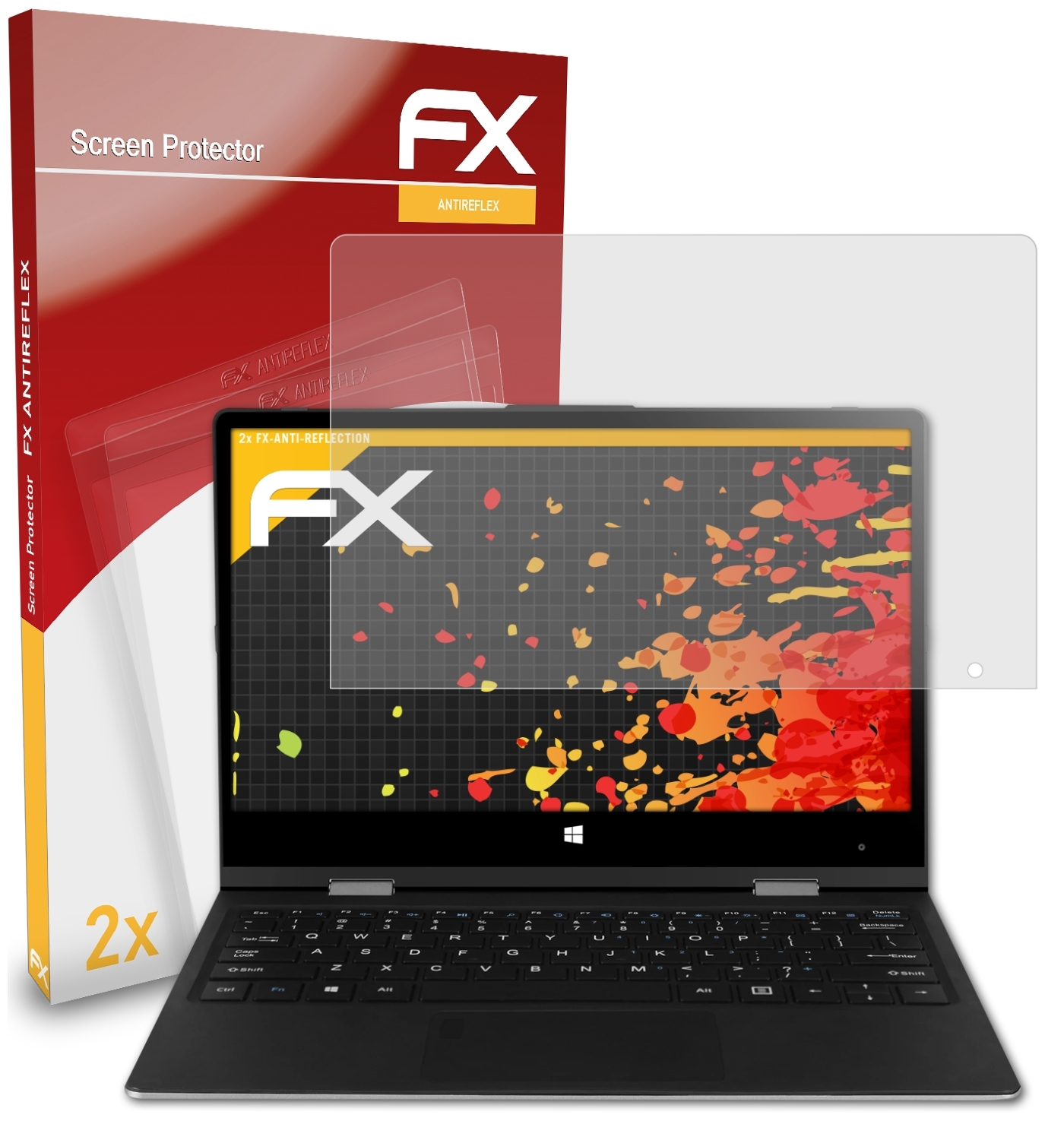 Jumper Displayschutz(für FX-Antireflex EZbook X1) ATFOLIX 2x