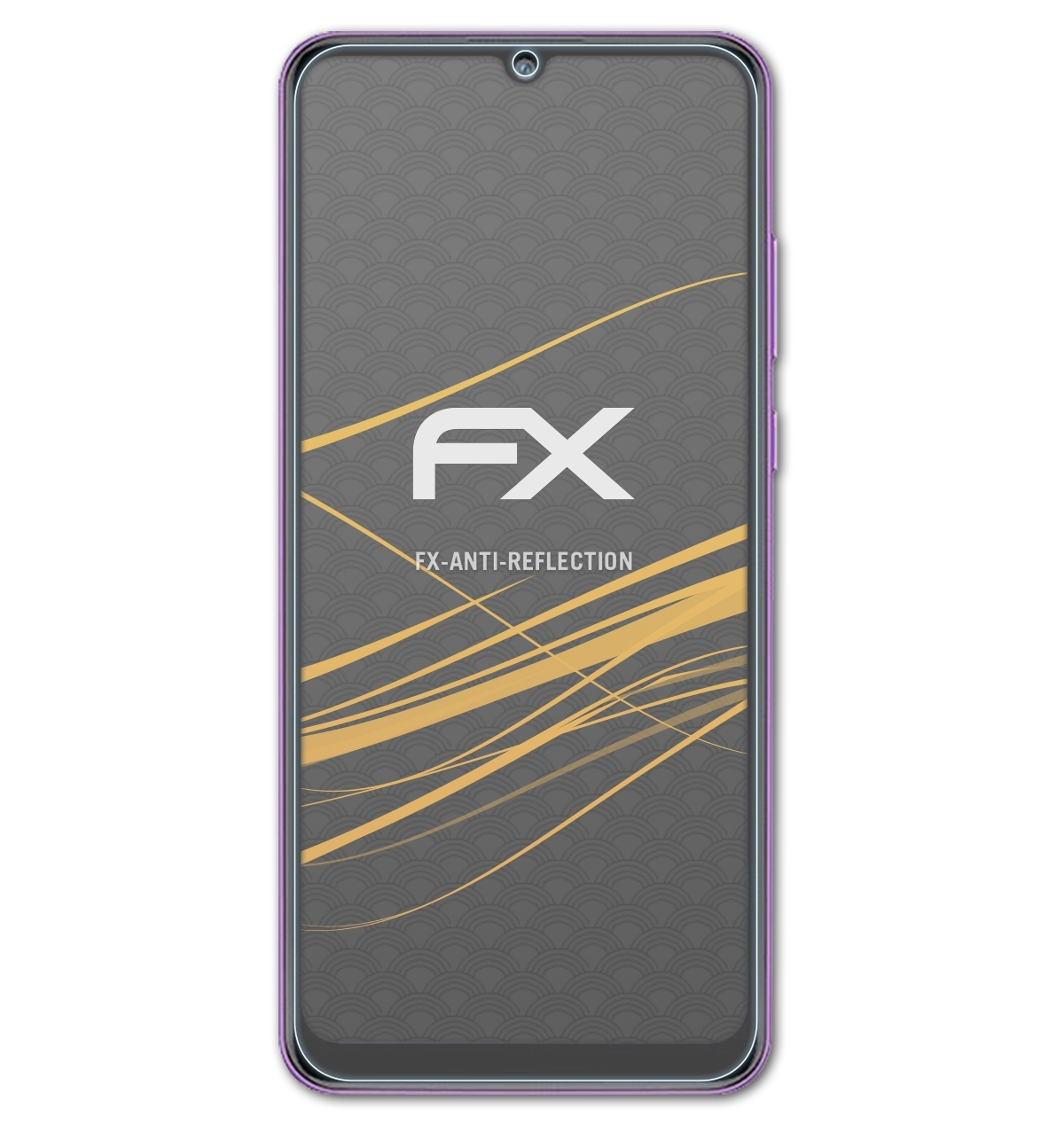 ATFOLIX 3x FX-Antireflex 20e) Displayschutz(für Huawei Enjoy