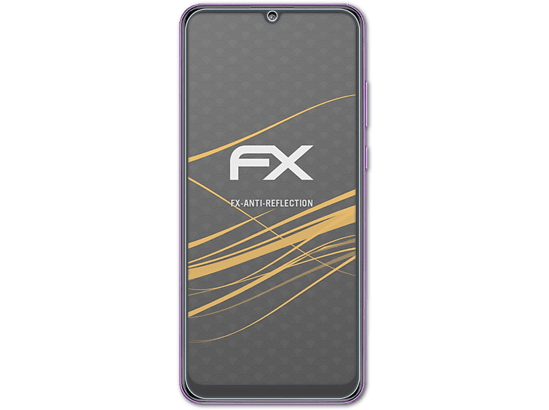 ATFOLIX 3x FX-Antireflex Displayschutz(für Huawei Enjoy 20e)
