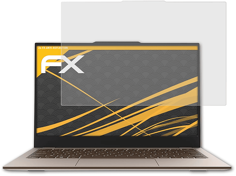 ATFOLIX 2x FX-Antireflex Displayschutz(für Jumper EZbook X3 Air)