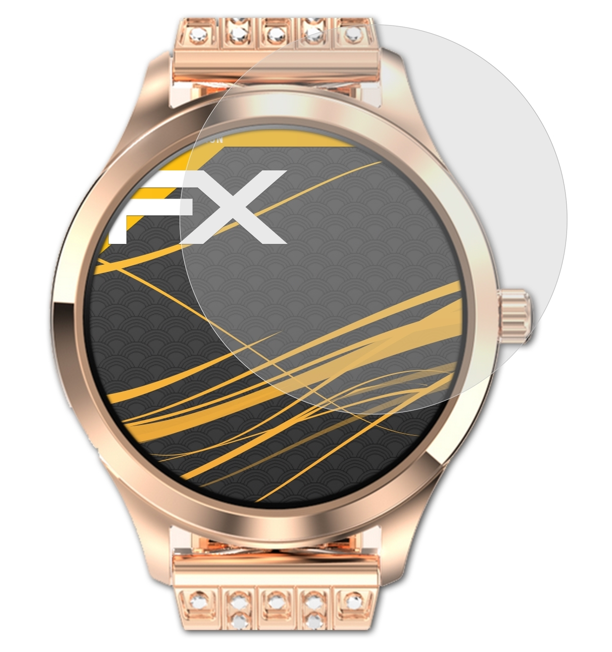 ATFOLIX 3x FX-Antireflex Displayschutz(für Lemfo LW07)