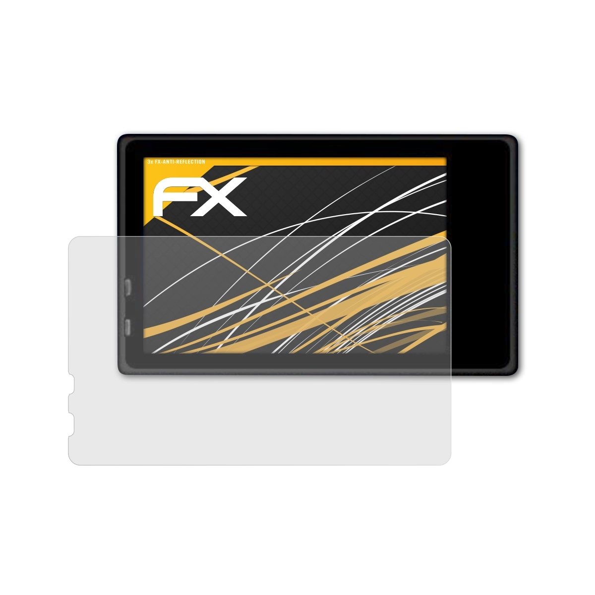 3x Pro) Displayschutz(für 3 Vision FX-Antireflex ATFOLIX Touch Dragon