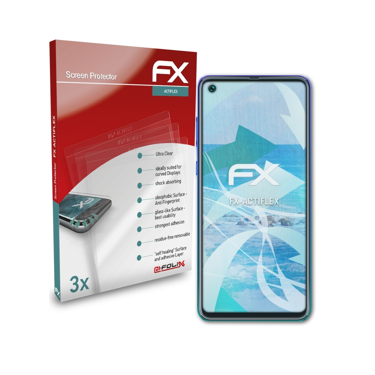 FX-ActiFleX ATFOLIX R60) Hotwav 3x Displayschutz(für Symbol